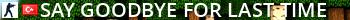 Say goodbye for last time Live Banner 2