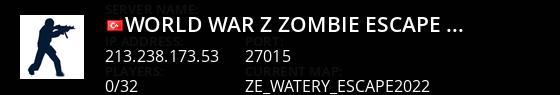 World War'Z | Zombie Escape | [TR] Live Banner 1