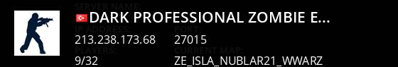 Dark Professional | Zombie Escape Updated! | FreeVIP+BOSS+Events Live Banner 1