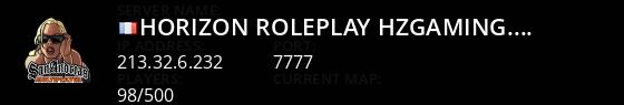 Horizon Roleplay [hzgaming.net] Live Banner 1