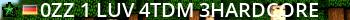 ^0ZZ^1=|LuV|= ^4TDM ^3HardCore Live Banner 2