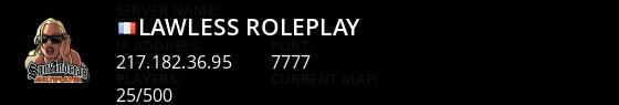 Lawless Roleplay Live Banner 1