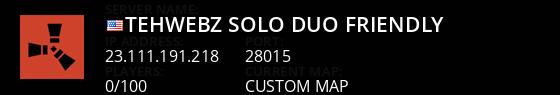 tehwebz solo/duo [friendly] Live Banner 1