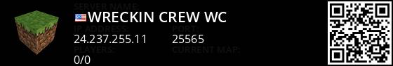 



Wreckin Crew =]WC[=


 Live Banner 1
