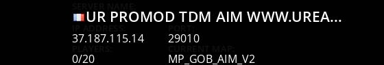 uR|Promod|TDM Aim        www.ureal.fr Live Banner 1