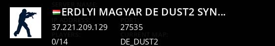 Erdlyi Magyar de dust2 | SynHosting.eu Live Banner 1