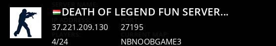 Death of Legend Fun Server | SynHosting.eu Live Banner 1