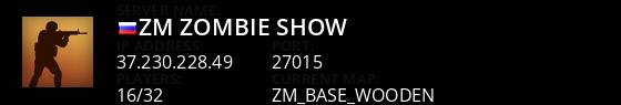 [ZM]   ! Zombie Show Live Banner 1