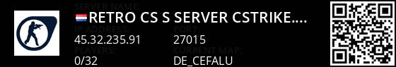 Retro CS:S Server @ cstrike.space Live Banner 1
