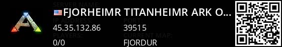 FJORHEIMR [TITANHEIMR ARK overhaul] - (v346.16) Live Banner 1