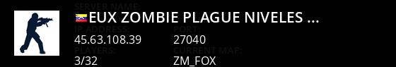 ~EuX | Zombie Plague Niveles [SVIP-VIP|Reset|Party] Live Banner 1
