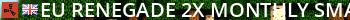 EU RENEGADE 2x Monthly Small | 50% Upkeep | No BP Wipe | Noob F Live Banner 2