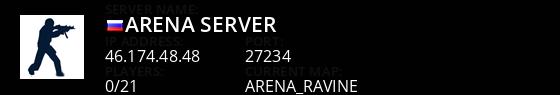 Arena server Live Banner 1