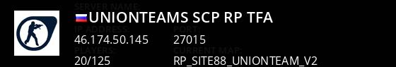  [UnionTeams] SCP-RP | TFA Live Banner 1