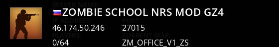  ZOMBIE SCHOOL  NRS MOD | GZ4  Live Banner 1