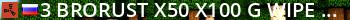 #3 BroRust X50/X100|G WIPE 19.08|MAX5|NoBP|Loot+|Copter Live Banner 2