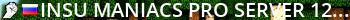INSU MANIACS [PRO server] [128 tick] [Moscow] Live Banner 2