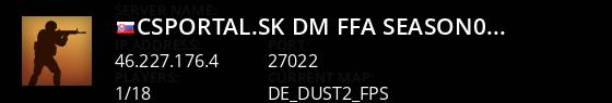CSPORTAL.sk | DM FFA SEASON07 [knife,gloves,ws,agents] Live Banner 1