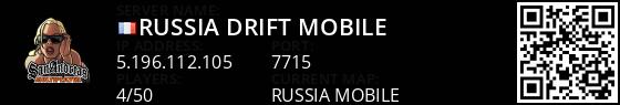 Russia Drift Mobile - Live Banner 1