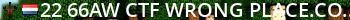 ^^22%^^66AW CTF @ wrong-place.com Live Banner 2