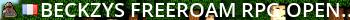 beckzys Freeroam/RPG [open.mp] Live Banner 2