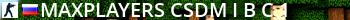 [MAXPLAYERS] CSDM ПУШКИ+ЛАЗЕРЫ© #1 Live Banner 2