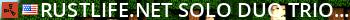 RustLife.net | Solo/Duo/Trio | Fridays | US Live Banner 2