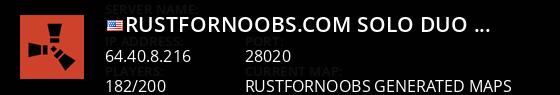 RustForNoobs.com | Solo Duo Trio | Monthly US Live Banner 1