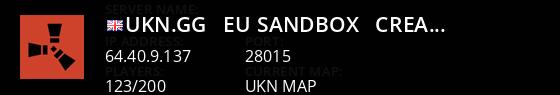 UKN.GG - EU Sandbox - Creative | Build | Noclip Live Banner 1