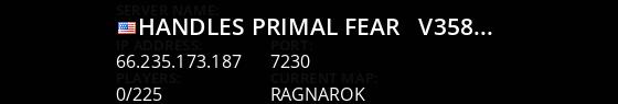 Handles Primal Fear - (v358.24) Live Banner 1