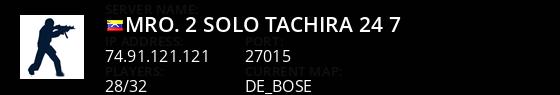 MRO.#2 SOLO TACHIRA 24/7 Live Banner 1