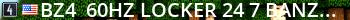 # -bZ4- # 60HZ LOCKER 24/7 BANZORE.COM Live Banner 2