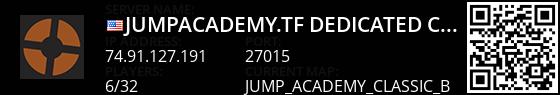 jumpacademy.tf | Dedicated Classic + MGA | US East Live Banner 1