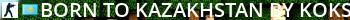 BORN TO KAZAKHSTAN by °KOKS° Live Banner 2