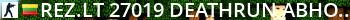 rez.lt:27019 Deathrun [ABHOP, SHOP, RTD] Live Banner 2