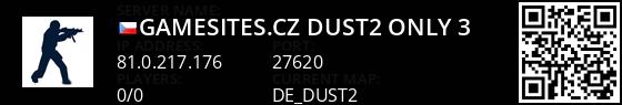 Gamesites.cz ^Dust2 Only #3 Live Banner 1
