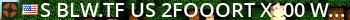 █ BLW.TF US | 2FOOORT | X100 WEAPONS █ Live Banner 2