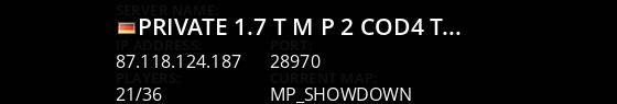 PRIVATE 1.7| T-m-P#2 CoD4 TDM Live Banner 1