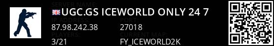 UGC.GS | Iceworld Only (24/7) Live Banner 1