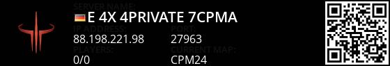 e^4X ^4Private ^7CPMA Live Banner 1