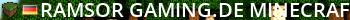 [RAMSOR-GAMING.DE] Minecraft Server Live Banner 2