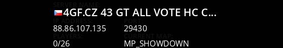 4GF.CZ #43 | GT ALL VOTE | HC | Cracked Live Banner 1