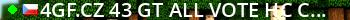 4GF.CZ #43 | GT ALL VOTE | HC | Cracked Live Banner 2