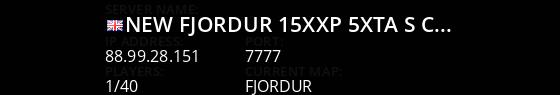 NEW Fjordur 15xXP/5xTA/S+/C.Flyers/Castles[GER] - (v361.7) Live Banner 1