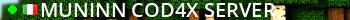 Muninn COD4x Server Live Banner 2