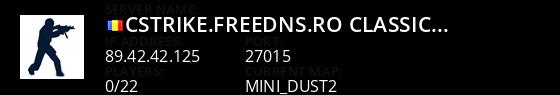      cstrike.freedns.ro     classic for fun   Live Banner 1