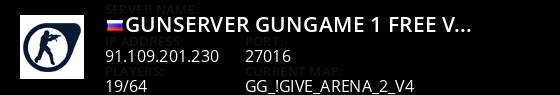 [GunServer]  GunGame #1 + FREE VIP Live Banner 1