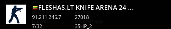 [Fleshas.lt] Knife-Arena 24/7 Live Banner 1