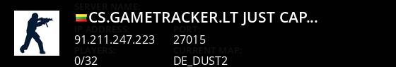 Cs.GameTracker.lt Just Capture the Flag [CTF/CSDM] Live Banner 1