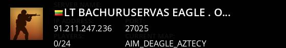 [LT] BACHURUSERVAS |>ĐEAGLE .50<| Live Banner 1